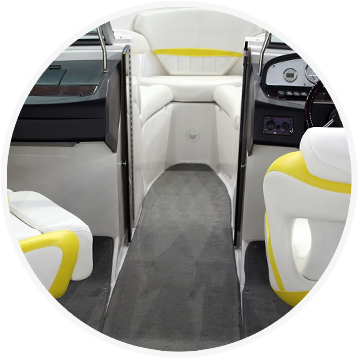 Tapis haut de gamme pour bateaux