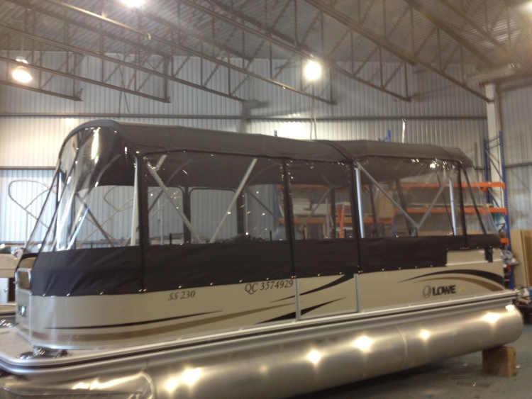 Toit campeur pour ponton